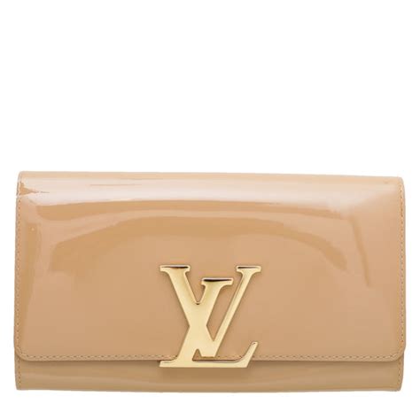 louis vuitton nude clutch|louis vuitton vernis clutch.